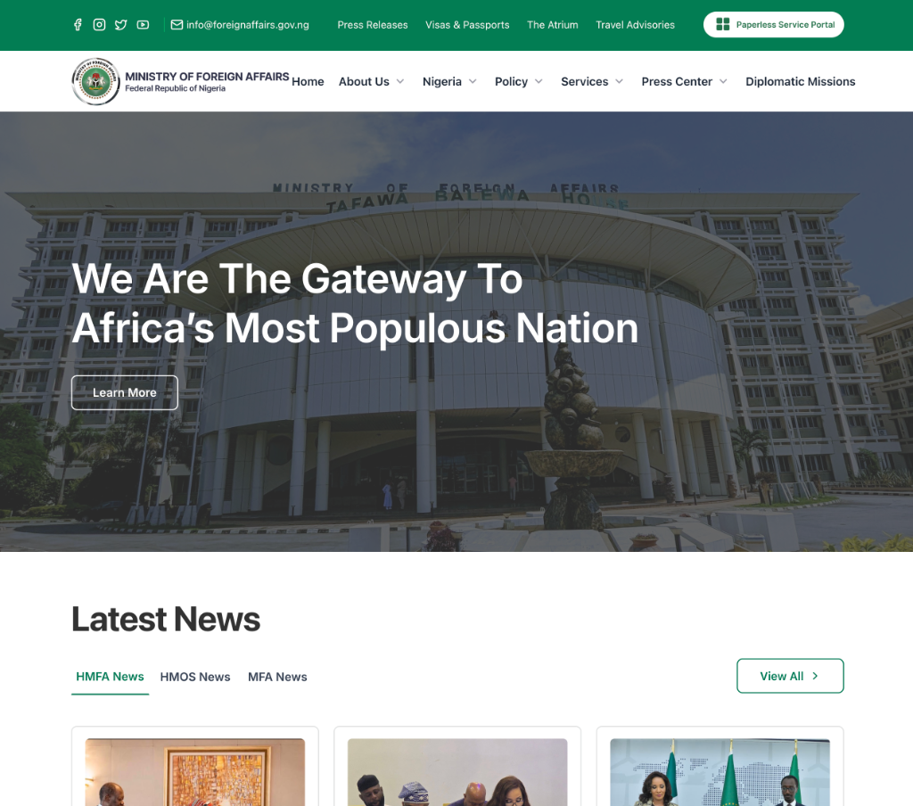 Ministry of Foreign Affairs